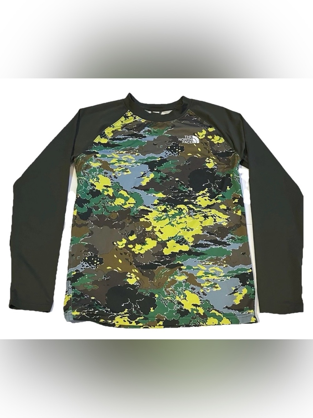 The North Face Kids' Camo Long Sleeve UPF40 Shirt